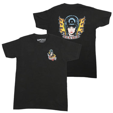 Elvira Tattoo Flame Mens T-Shirt - Kreepsville
